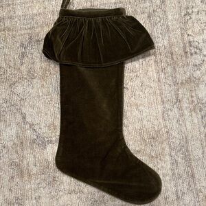 Set of two Lulu and Georgia olive  Holiday Stocking